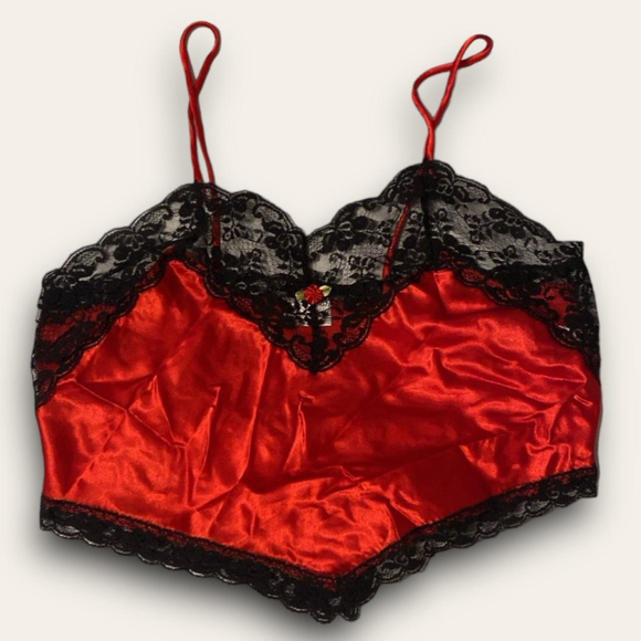 Vintage Frederick’s of Hollywood Lingerie Set 2-Piece Whimsygoth 1990s Lace - Picture 3 of 7